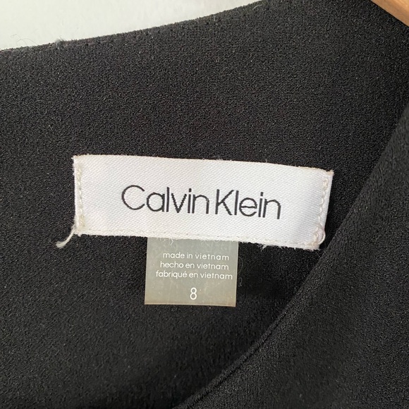 Calvin Klein black scuba shift dress - Picture 5 of 5
